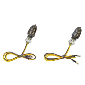 LED Blinker Motorrad Lumitecs KP8 mit E-Prüfzeichen 2 Stück vorne-hinten getönt_1