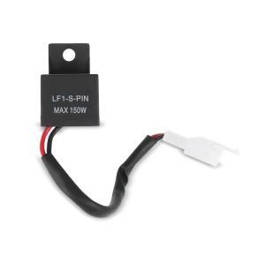 Relé de señalización de giro de la motocicleta de 12V 2 PIN Lumitecs Interruptor de señalización de giro LED de carga independiente