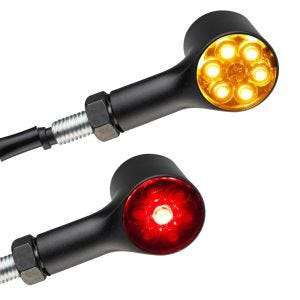 3 in 1 LED-merkkivalomoottoripyörä takavalolla ja jarruvalolla Lumitecs BP1 E-merkillä