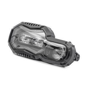 Faro Delantero LED compatible con BMW F 800 GS 08-17 proyector ECE Lumitecs QL6