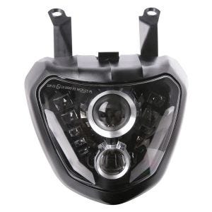 LED-ajovalo yhteensopiva Yamaha MT-07 14-17 ajovalojen kanssa ECE Lumitecs QL9