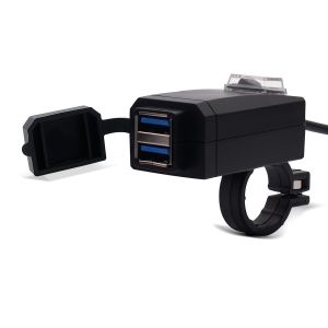 Enchufe USB de 12V para motos Lumitecs US2