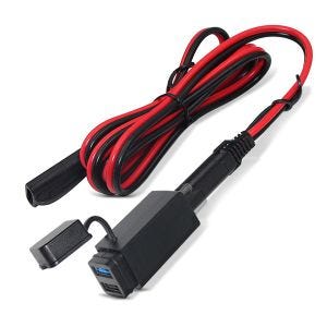 Enchufe USB de 12V para motos Lumitecs US6