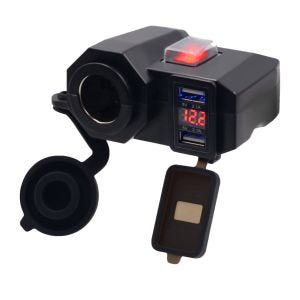 12V USB-liitäntä BMW R 1200 GS / Adventure Lumitecs US12:lle