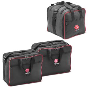 Sidekasse indvendige tasker + aluminium topcase inderpose 35 liter til Triumph Tiger Expedition