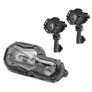LED-lisävalosarja + LED-ajovalot BMW F 800 GS 08-17 QL6