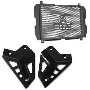 Kantapääsuoja yhteensopiva Kawasaki Z 900 17-24 + jäähdyttimen suojuksen kanssa