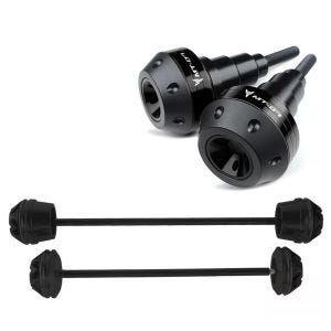Törmäyssuojat + törmäyssuojat taka- ja etuakselin VS2 liukusuojat Yamaha MT-07 15-21