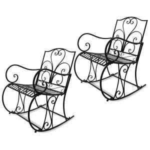 2x houpací křeslo na zahradu BK2214 Divit iron retro houpací křeslo NOVINKA