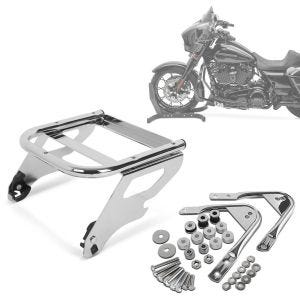 Sarja: Topcase-asennusteline TP 2-Up Irrotettava, yhteensopiva Harley Davidson Touring 97-08 Craftriden kanssa + Telakointilaitteistosarja, joka on yhteensopiva Harley Davidson Touring 97-08 Craftriden kanssa