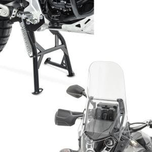 Set: Hauptständer für Yamaha Tenere 700 19-21 ConStands + Tourenscheibe für Yamaha Tenere 700 19-21 Airoad Windschild klar_1
