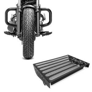 Set: Bară de protecție compatibilă cu motorul Honda Rebel 500 CMX 17-24 Craftride + Capac radiator compatibil cu grila radiatorului Honda Rebel 500 CMX 17-24 Zaddox KG1