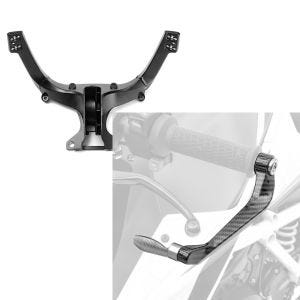 Sæt: Fairing støtte til Ducati 1198 / 1098 / 848 / Evo fairing støtte + Motorcykel Lever Guard Bremse håndtag Koblingshåndtag Guard X6 rød
