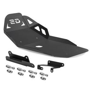 Moottorinsuoja BMW F 850 GS / F 750 GS 18-22 Motoguard musta Alumiininen etuspoileri alustan suoja
