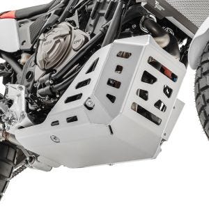 Moottorinsuoja yhteensopiva Yamaha Tenere 700 21-24 alleajosuojan kanssa alumiini SK2 hopea Motoguard