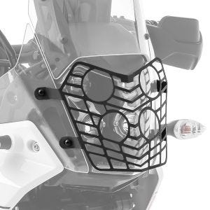 Ajovalojen säleikkö etuvalo yhteensopiva Yamaha Tenere 700 19-24 lampun suojaritilä Motoguard SG3 musta