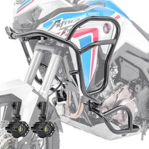 Set Sturzbügel oben unten XL + Scheinwerfer für Honda Africa Twin 1100 20-21 Motoguard schwarz_1