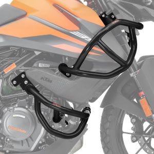Sturzbügel Set für KTM 390 Adventure 20-21 oben und unten Schutzbügel schwarz_1