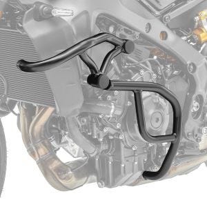 Törmäystankosarja Yamaha MT-09 20-21 ylä- ja alapuolelle Motoguard X21 suojapalkki musta
