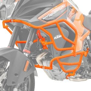 Sturzbügel Set für KTM 1290 Super Adventure R / S 2021 oben und unten Motoguard X21 Schutzbügel orange_1