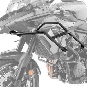 Suojuksen suojatanko RR varten Benelli TRK 502 16-22 Motoguard tankin törmäystanko yläpuolella