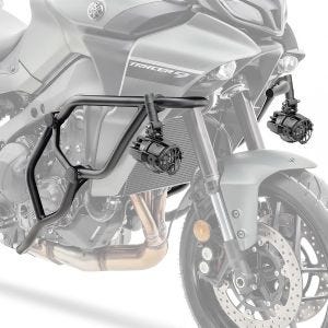 Set Sturzbügel + Zusatzscheinwerfer passend für Yamaha Tracer 9 / GT 21-24 Nebelscheinwerfer Motoguard KT11