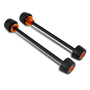 Haarukan ja kääntövarren akselin törmäyssuoja on yhteensopiva KTM 1290 Super Adventure S 17-24 Slider Motoguard GSS:n kanssa