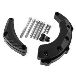Motordeckel Schutz passend für Yamaha MT-09 Tracer 900 15-20 Sturzpad Motoguard SP17 schwarz