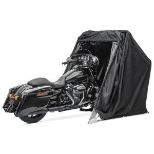 Moto stan garáž univerzální skládací garáž garáž na motorku Motoguard XXL černá