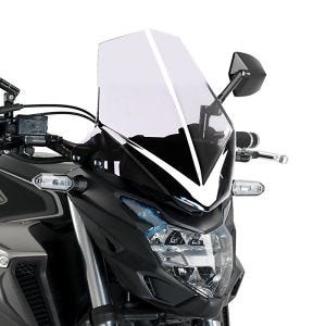 Alaston pyörän suojalasi Honda CB 500 F 16-22 kirkkaalle tuulilasille Puig New Generation Sport 3657W