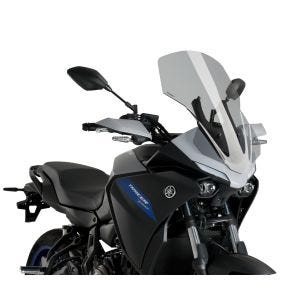 Touring näyttö yhteensopiva Yamaha MT-07 Tracer 700 / Tracer 7 / GT 20-24 savunharmaan tuulilasin Puig 20434H kanssa