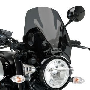Tuulilasi yhteensopiva Suzuki SV 650 99-24 tumman sävyisen Puig Miton kanssa