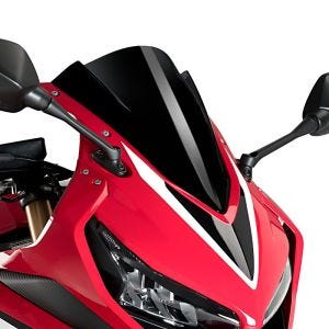 Kilpasäyttö Z Honda CBR 650 R 19-22 musta tuulilasi Puig 3568N