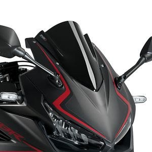 Kilpasäyttö Z Honda CBR 500 R 19-22 musta tuulilasi Puig 3613N