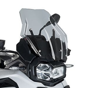 Touring screen pro BMW F750GS / F850GS 18-22 kouřově šedé čelní sklo Puig 3768H