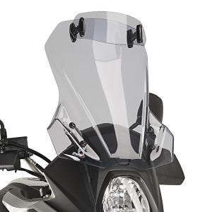 Spoileri matkanäyttö yhteensopiva Suzuki V-Strom 650 / XT 17-24 savunharmaan tuulilasin Puig 9440H kanssa