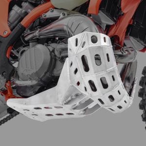 Motorschutz für Husqvarna TE 250 300 20- Aluminium Auspuff Krümmerschutz_0