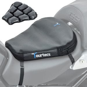 Motorrad Luftkissen Tourtecs Air Deluxe M Komfort Sitzkissen in schwarz_1