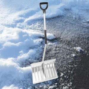 Schneeschaufel SR2 Divit Schneeräumer Schneeschieber Aluminium silber DPLI7