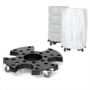 Tábua rolante de pneus RR1 Carrinho de pneus / manobrador de pneus para transporte de pneus DPL1