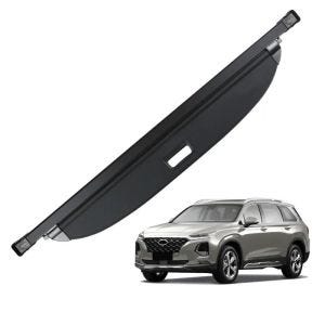 Hyundai Santa Fe 2019 Vanit LA37 hattuhyllylle sopiva tavaratilan kansi, tavaratilan kansi, sisäänvedettävä
