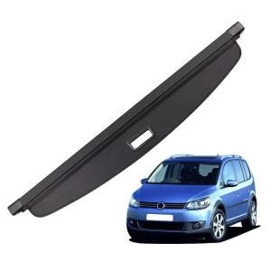 VW Touran 05-15 Vanit LA59 hattuhyllylle sopiva tavaratilan kansi, tavaratilan kansi, sisäänvedettävä
