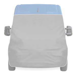 Wohnmobil Frontscheibenabdeckung Vlies passend für Fiat Ducato 06-23 Fensterisolierung Vanit ME58 grau DPLN2