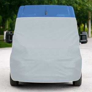 Wohnmobil Frontscheibenabdeckung Vlies passend für Fiat Ducato 06-23 Fensterisolierung Vanit ME58 grau DPLN5