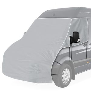 Wohnmobil Frontscheibenabdeckung Vlies passend für Mercedes Benz Sprinter 07-17 Fensteriolierung Vanit ME58 grau DPLN1