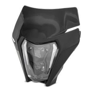 LED Scheinwerfer ECE mit Lampenmaske für KTM 300 EXC 14-21 Xdure SW1 schwarz_1