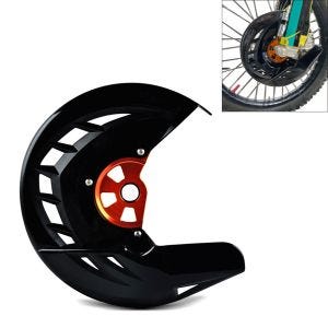 Bremsscheibenschutz für KTM 300 / 250 EXC 16-21 Bremsscheibenabdeckung vorne XDure schwarz-orange_1