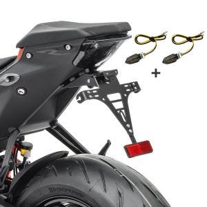 Set Kennzeichenhalter + 2x LED Blinker für KTM Super Duke R 20-21 Zaddox_1