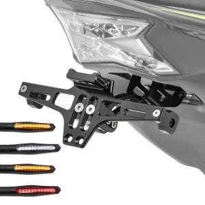 Set Kennzeichenhalter + LED Blinker für Yamaha MT-07 / Tracer 700 NH4_1