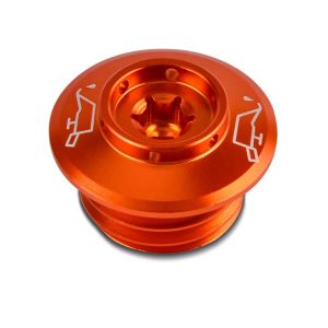 CNC öljytulppa KTM 790 Duke 18-22 ruuvi Zaddox oranssi